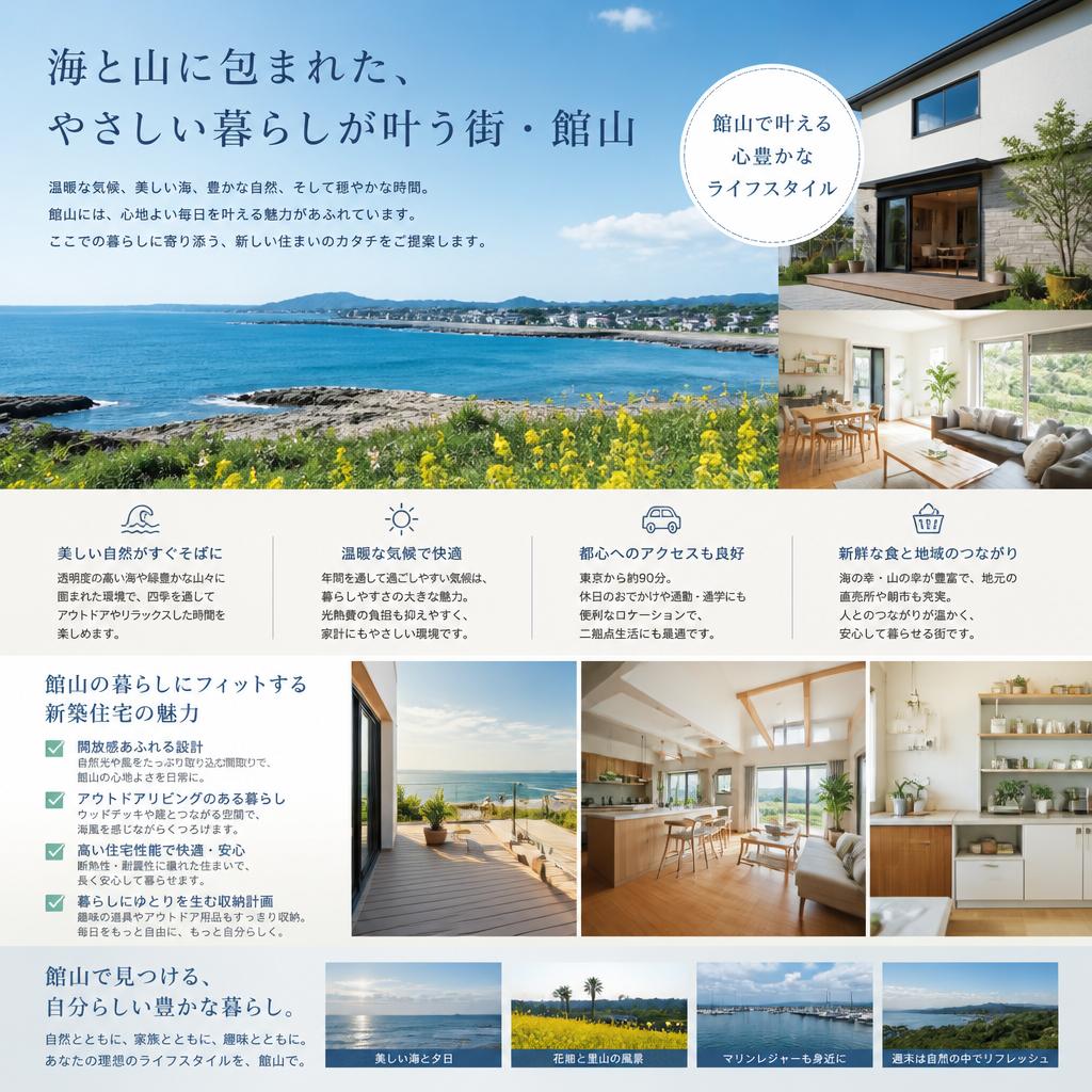 館山での理想の住宅ライフをご提案